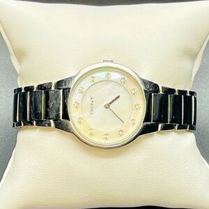 DKNY LADIES WATCH Rhinestones & Mother of Pearl